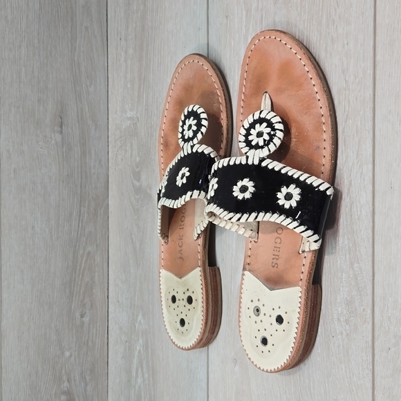 Jack Rogers Women Thong Sandals Flats shoes sz 10M - Picture 2 of 11